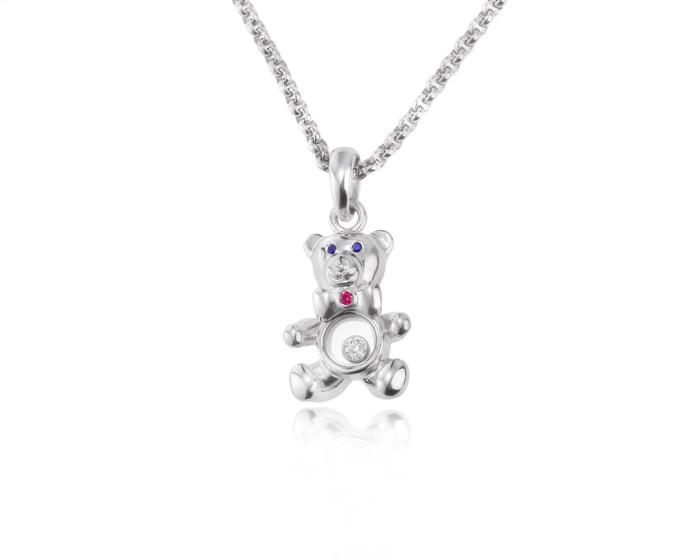Золотой кулон с дымчатым кварцем 18.00ct 150723